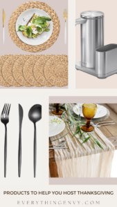 thanksgiving hosting products, best thanksgiving tools, best products for hosting thanksgiving, fun ideas for hosting thanksgiving