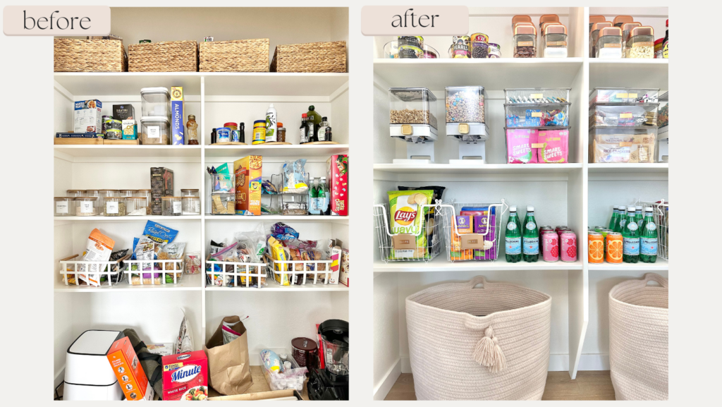 qvc food storage containers, qvc review, how to organize your pantry by category