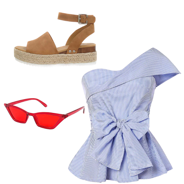 red white and blue outfits for girls, red white and blue outfits for women