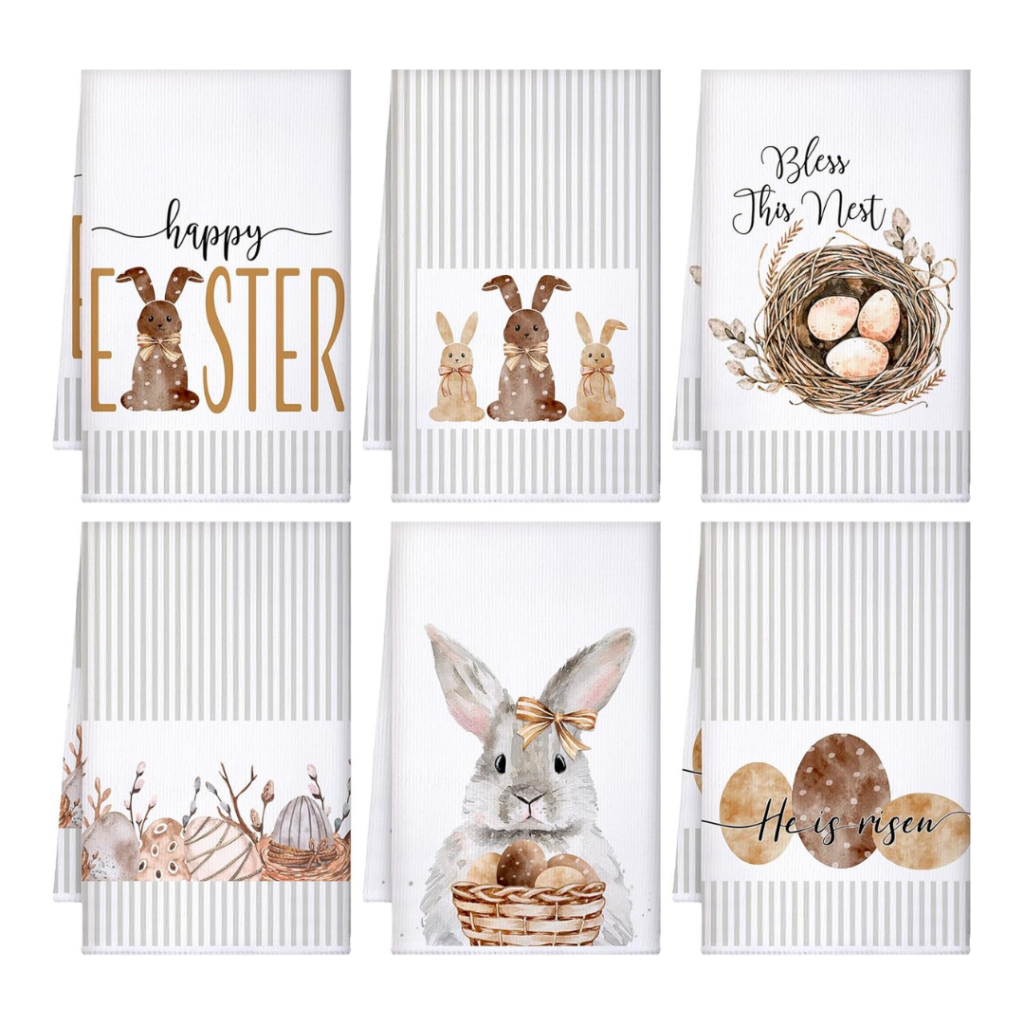 how to decorate for easter on a budget, easter decoration ideas for table
