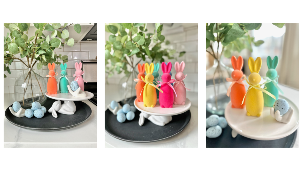 easter party decorations, indoor easter decorations, modern easter decor