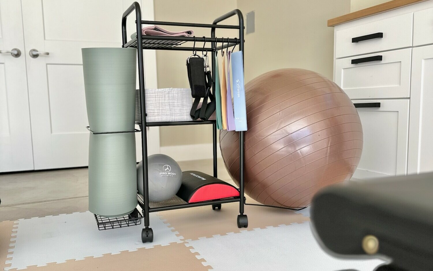 how to make a home gym on a budget